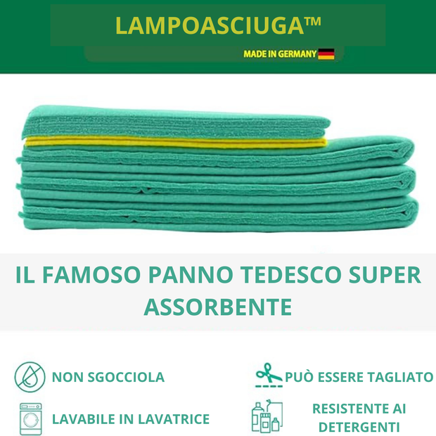 KIT LAMPOASCIUGA | 6 Pezzi