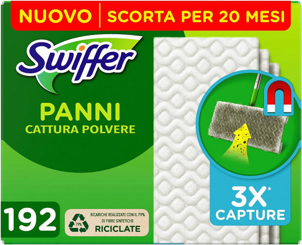 192 Panni Swiffer Dry | Panni Cattura Polvere