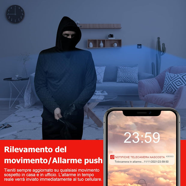 OKSIR Telecamera Spia 1080P