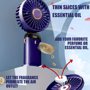 Ventilatore Portatile Ricaricabile