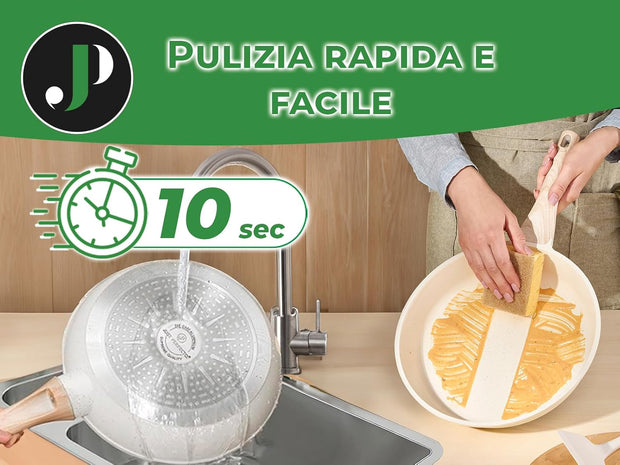 Set Just Perfecto 15 Pezzi – Pentole e Padelle Antiaderenti