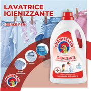 3 Flaconi Chanteclair - Detersivo per Lavatrice Igienizzante