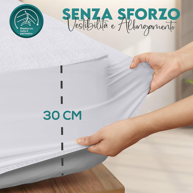Coprimaterasso Matrimoniale Impermeabile