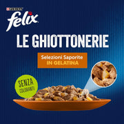Purina Felix Le Ghiottonerie Cibo Umido per Gatti