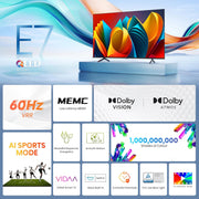Hisense TV 50" QLED 4K Smart TV