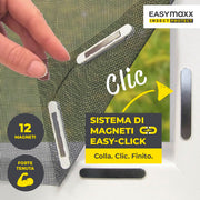 EASYmaxx Magic Click – Zanzariera Magnetica Finestra