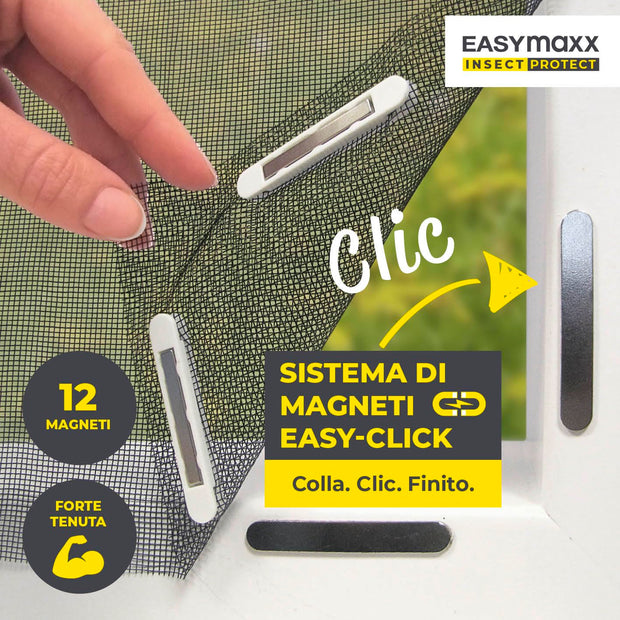 EASYmaxx Magic Click – Zanzariera Magnetica Finestra