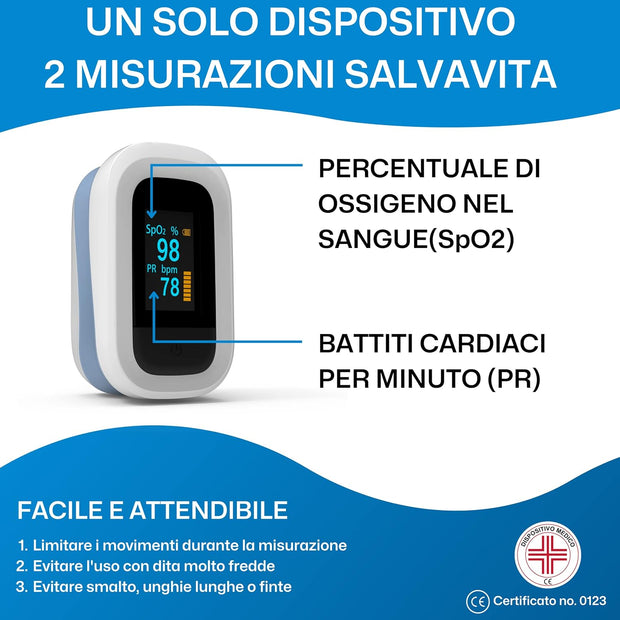 Saturimetro Professionale Certificato